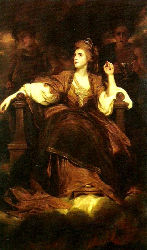 Sir Joshua Reynolds mrs siddons as the tragic muse